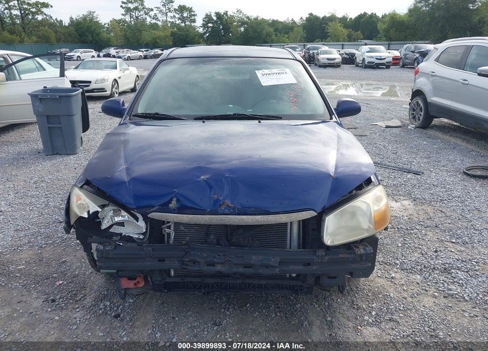 2007 KIA SPECTRA EX VIN: KNAFE121275477207