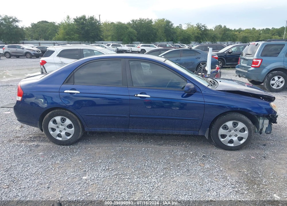 2007 KIA SPECTRA EX VIN: KNAFE121275477207