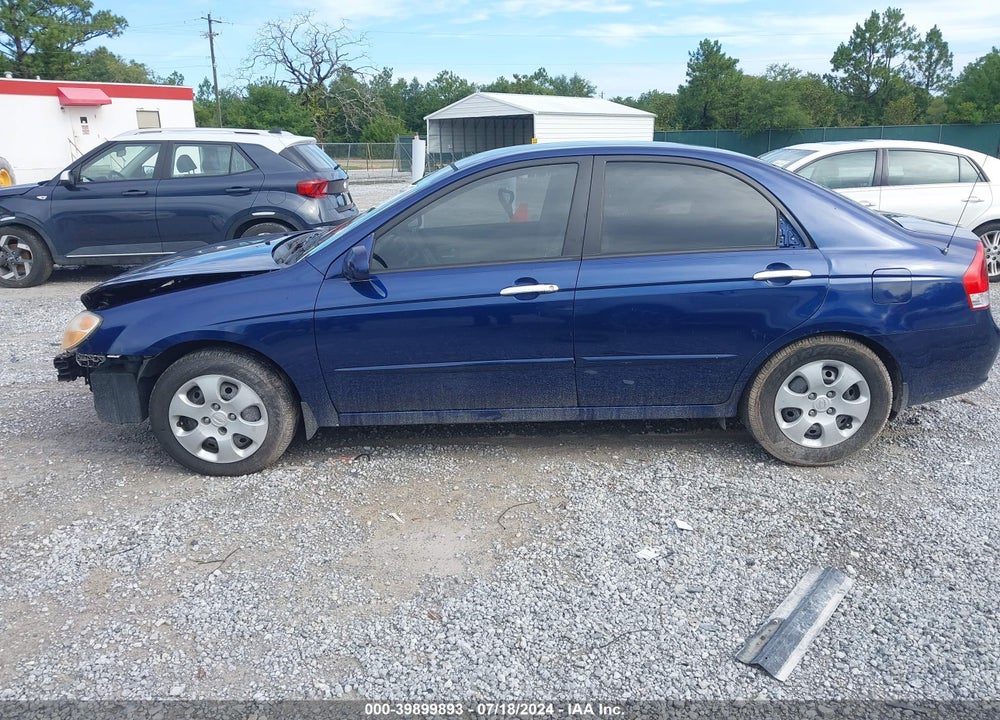 2007 KIA SPECTRA EX VIN: KNAFE121275477207