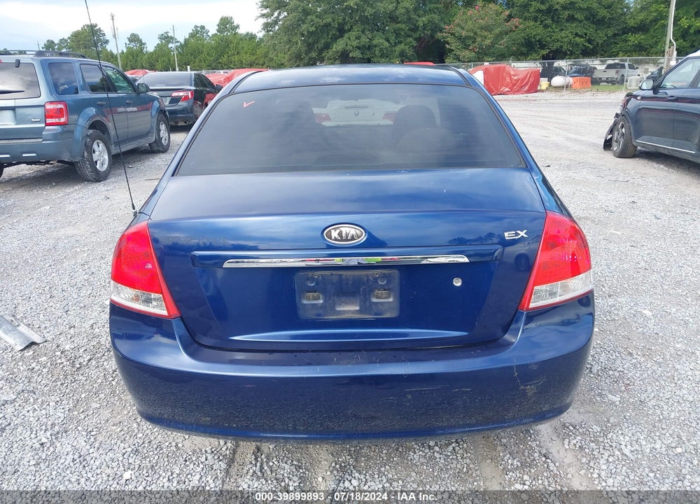 2007 KIA SPECTRA EX VIN: KNAFE121275477207