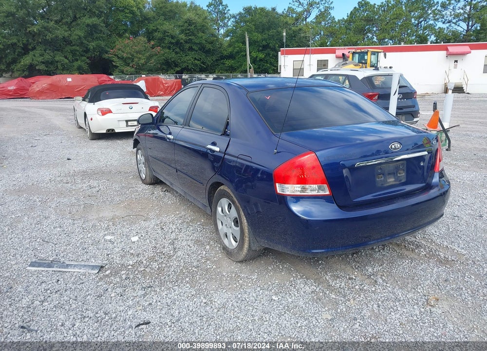 2007 KIA SPECTRA EX VIN: KNAFE121275477207