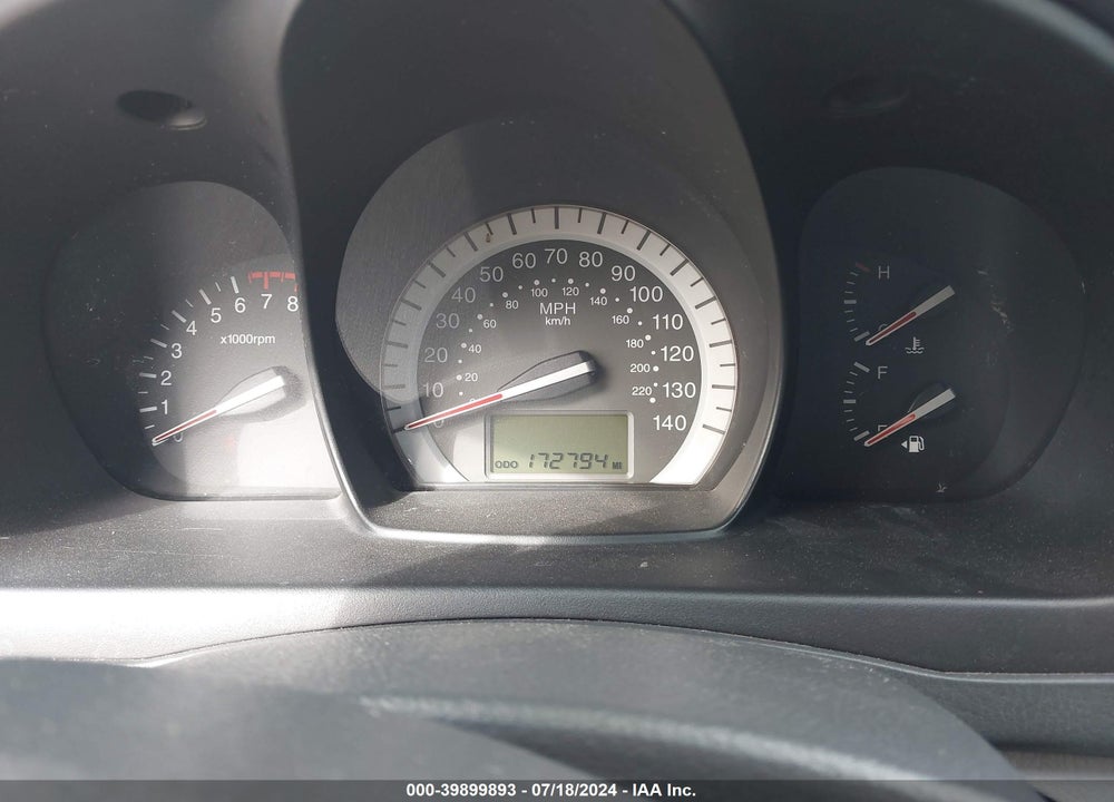 2007 KIA SPECTRA EX VIN: KNAFE121275477207