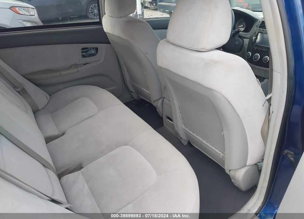 2007 KIA SPECTRA EX VIN: KNAFE121275477207