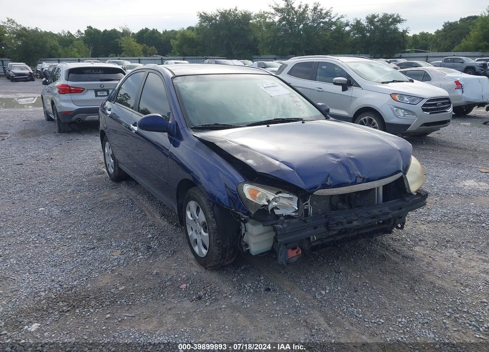 2007 KIA SPECTRA EX VIN: KNAFE121275477207