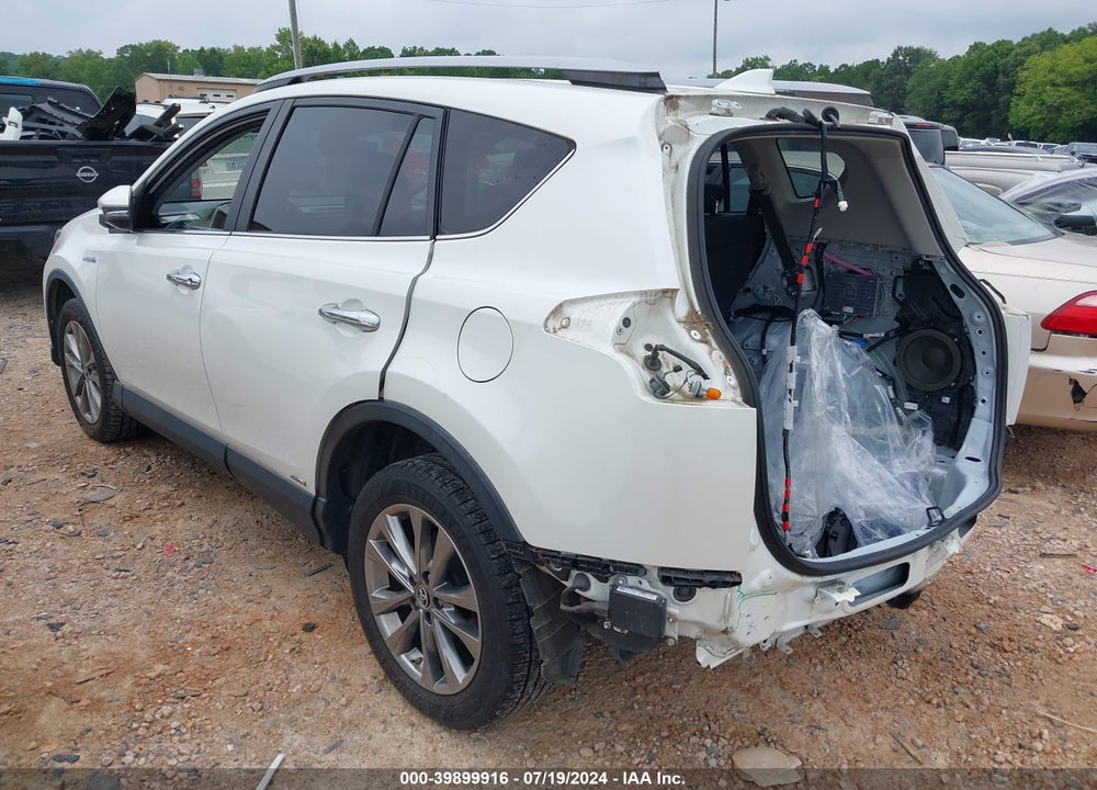 2017 TOYOTA RAV4 HYBRID LIMITED VIN: JTMDJREV4HD092497
