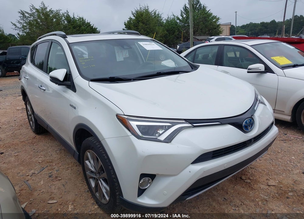 2017 TOYOTA RAV4 HYBRID LIMITED VIN: JTMDJREV4HD092497