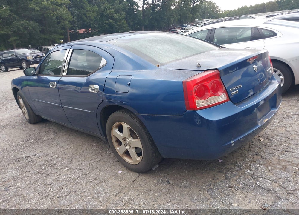 2009 DODGE CHARGER R/T VIN: 2B3KK53T59H604370