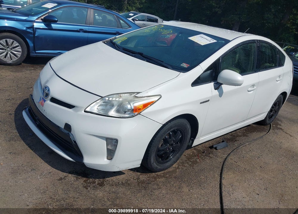 2013 TOYOTA PRIUS TWO VIN: JTDKN3DUXD1629564