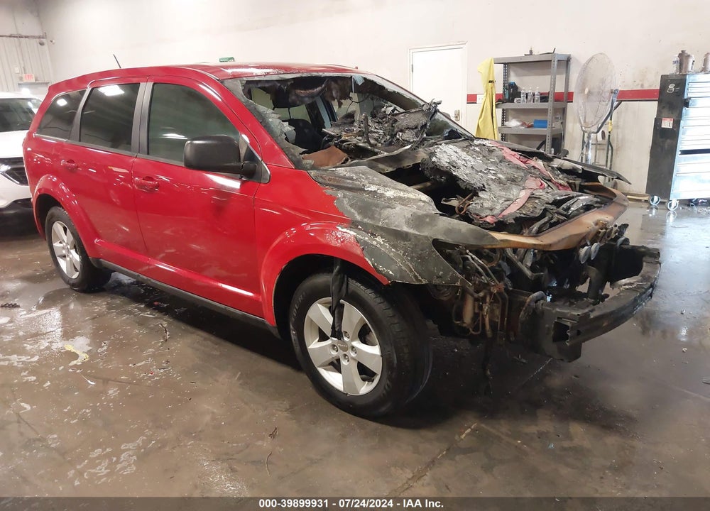 2013 DODGE JOURNEY AMERICAN VALUE PKG VIN: 3C4PDCAB2DT558087