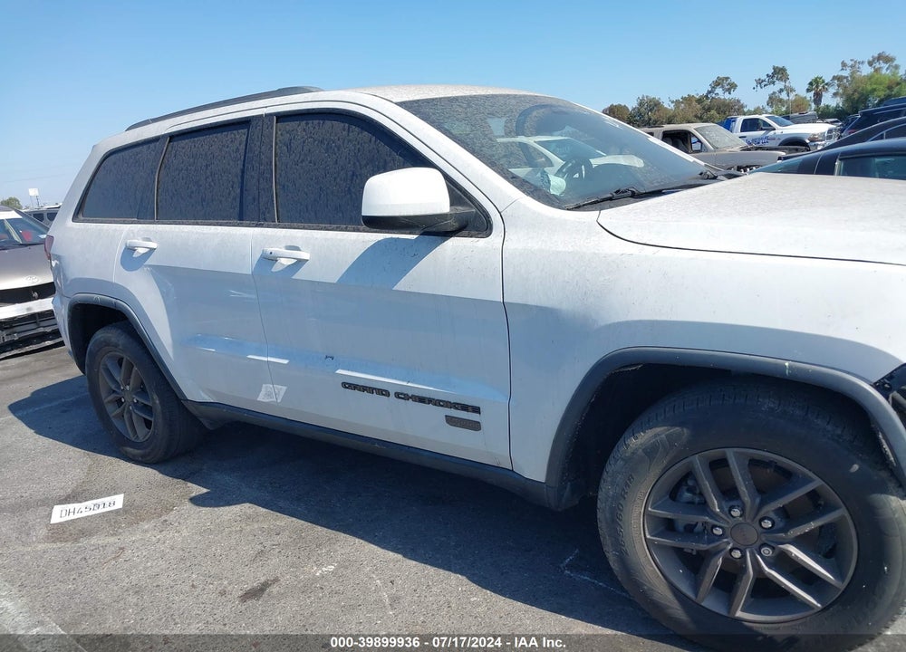 2016 JEEP GRAND CHEROKEE 75TH ANNIVERSARY VIN: 1C4RJEAG5GC480056