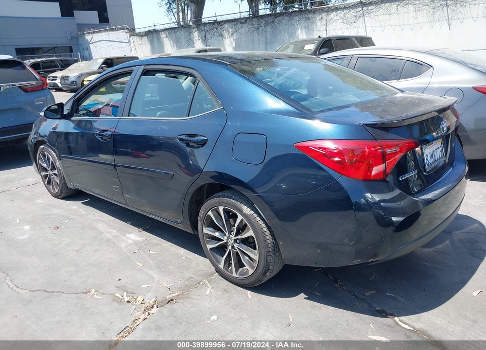 2019 TOYOTA COROLLA SE VIN: 5YFBURHE9KP921577