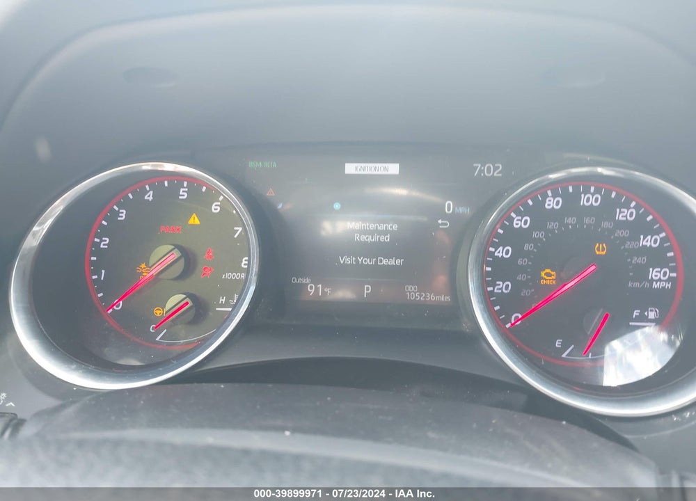 2019 TOYOTA CAMRY XSE VIN: 4T1B61HK5KU266303