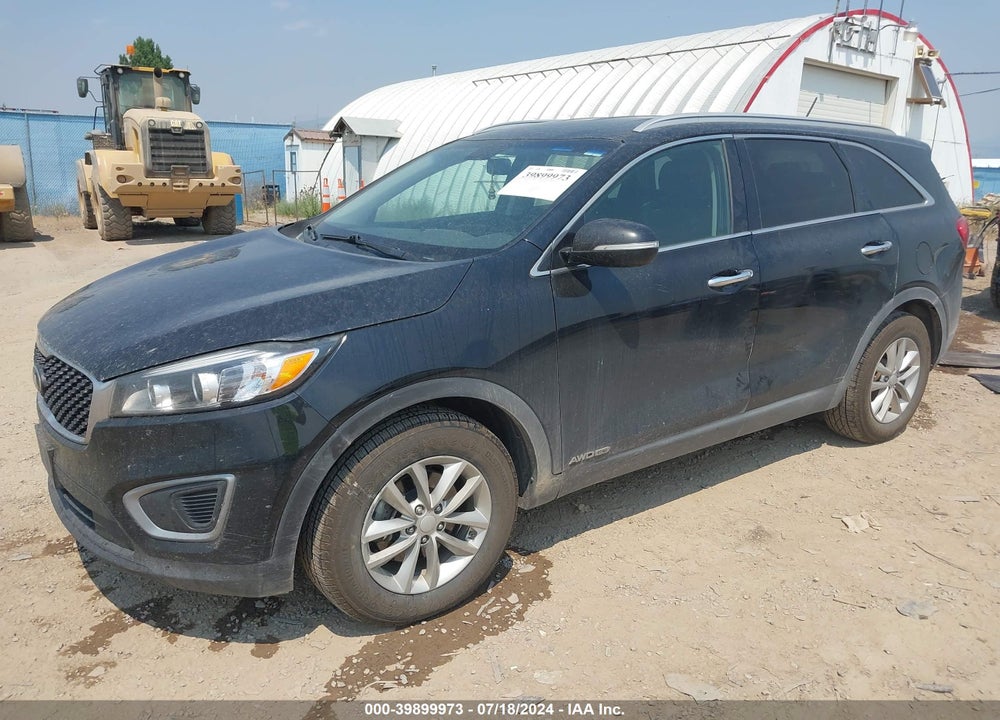 2016 KIA SORENTO 3.3L LX VIN: 5XYPGDA53GG175648