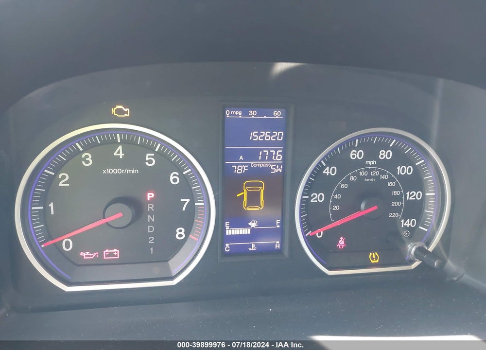 2010 HONDA CR-V EX VIN: 5J6RE4H59AL093644