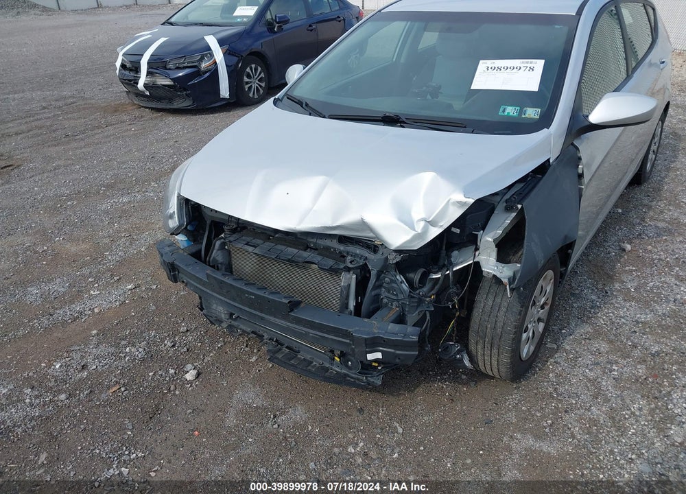2017 HYUNDAI ACCENT SE VIN: KMHCT5AE8HU325667