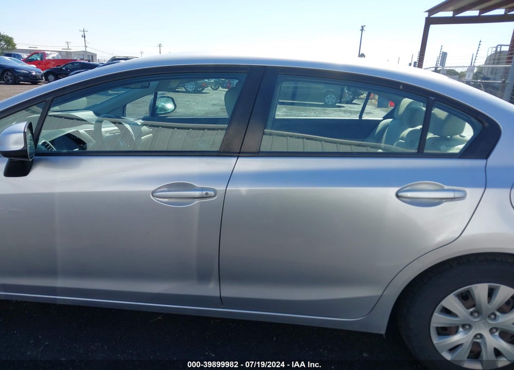2012 HONDA CIVIC LX VIN: 2HGFB2F5XCH304957