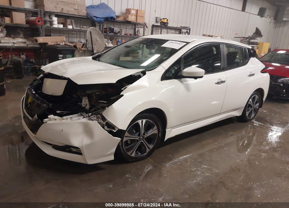 2021 NISSAN LEAF SV PLUS 62 KWH VIN: 1N4BZ1CV1MC553357
