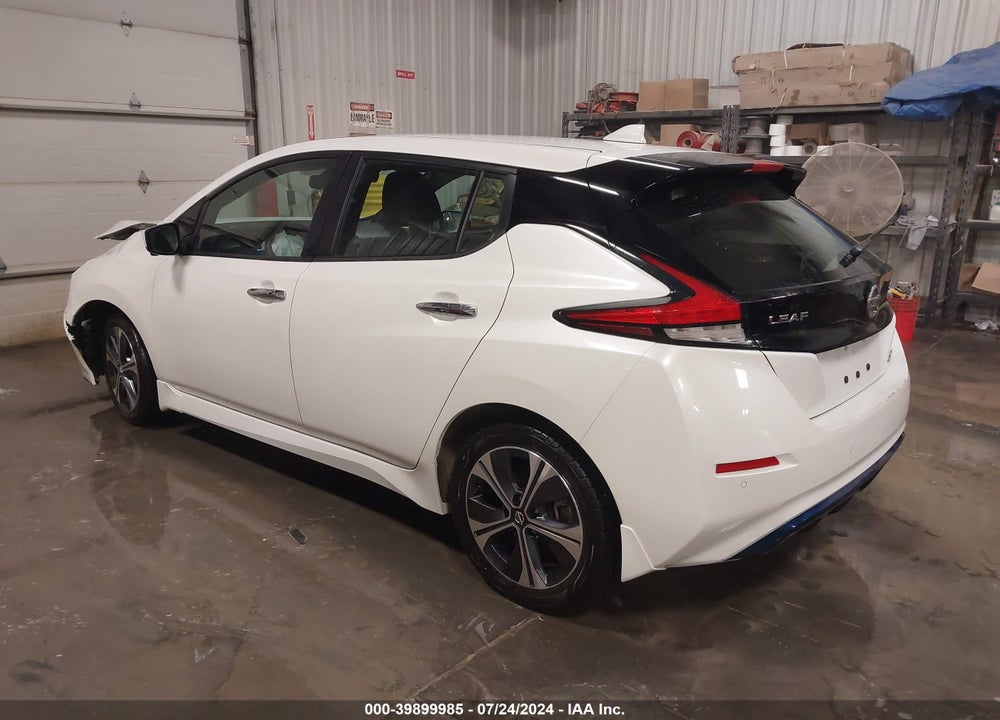 2021 NISSAN LEAF SV PLUS 62 KWH VIN: 1N4BZ1CV1MC553357