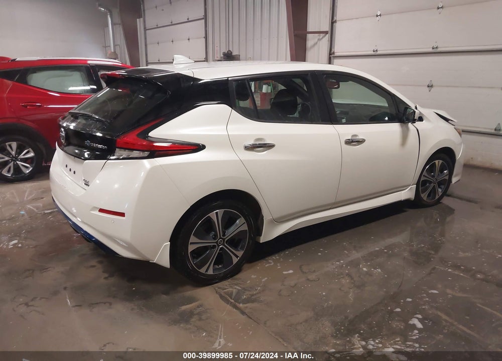 2021 NISSAN LEAF SV PLUS 62 KWH VIN: 1N4BZ1CV1MC553357
