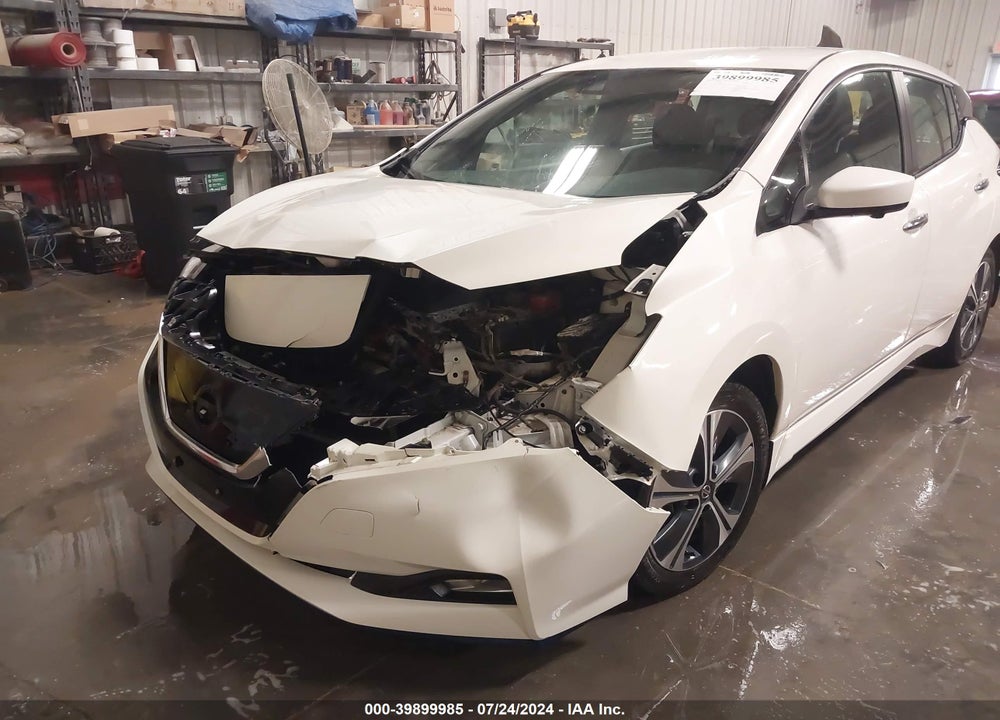 2021 NISSAN LEAF SV PLUS 62 KWH VIN: 1N4BZ1CV1MC553357