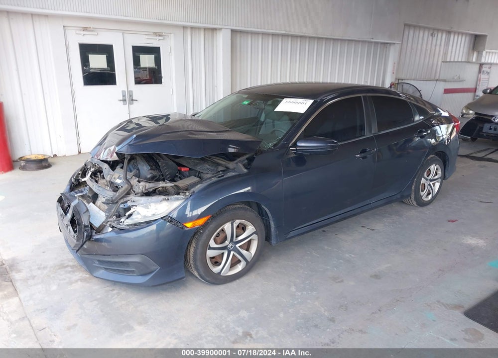 2017 HONDA CIVIC LX VIN: 19XFC2F58HE072289