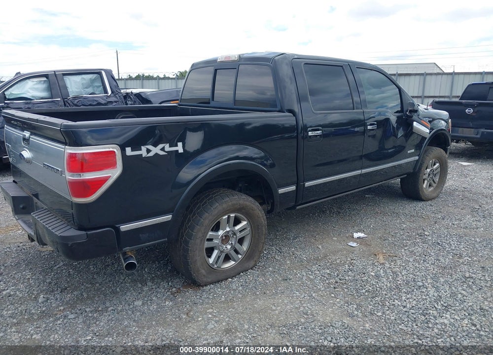 2012 FORD F-150 PLATINUM VIN: 1FTFW1ET7CFA65169