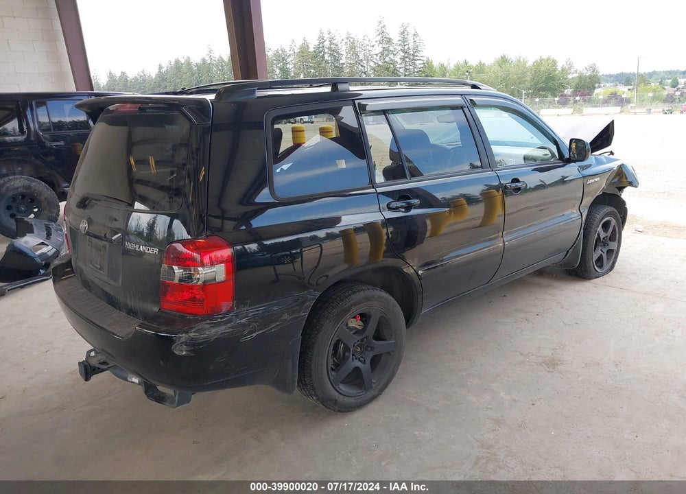 2004 TOYOTA HIGHLANDER LIMITED V6 VIN: JTEEP21A040045848