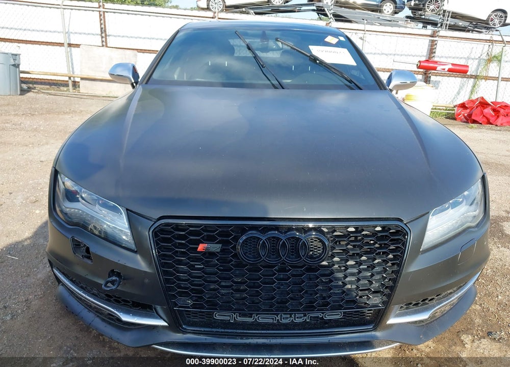 2013 AUDI S7 4.0T PRESTIGE VIN: WAUW2AFC2DN106001