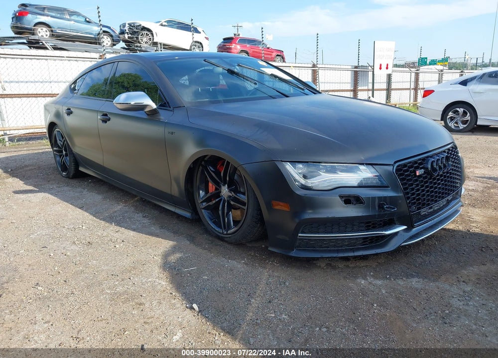 2013 AUDI S7 4.0T PRESTIGE VIN: WAUW2AFC2DN106001