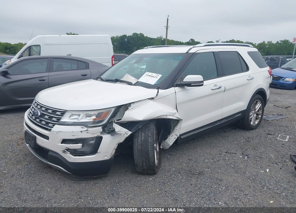 2016 FORD EXPLORER LIMITED VIN: 1FM5K8F87GGC82968