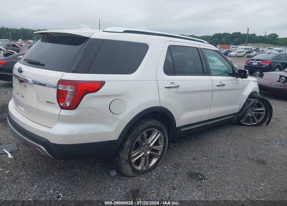2016 FORD EXPLORER LIMITED VIN: 1FM5K8F87GGC82968