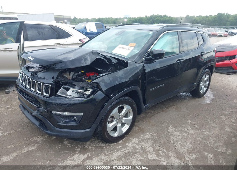 2019 JEEP COMPASS LATITUDE FWD VIN: 3C4NJCBBXKT762955