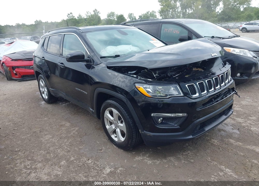 2019 JEEP COMPASS LATITUDE FWD VIN: 3C4NJCBBXKT762955