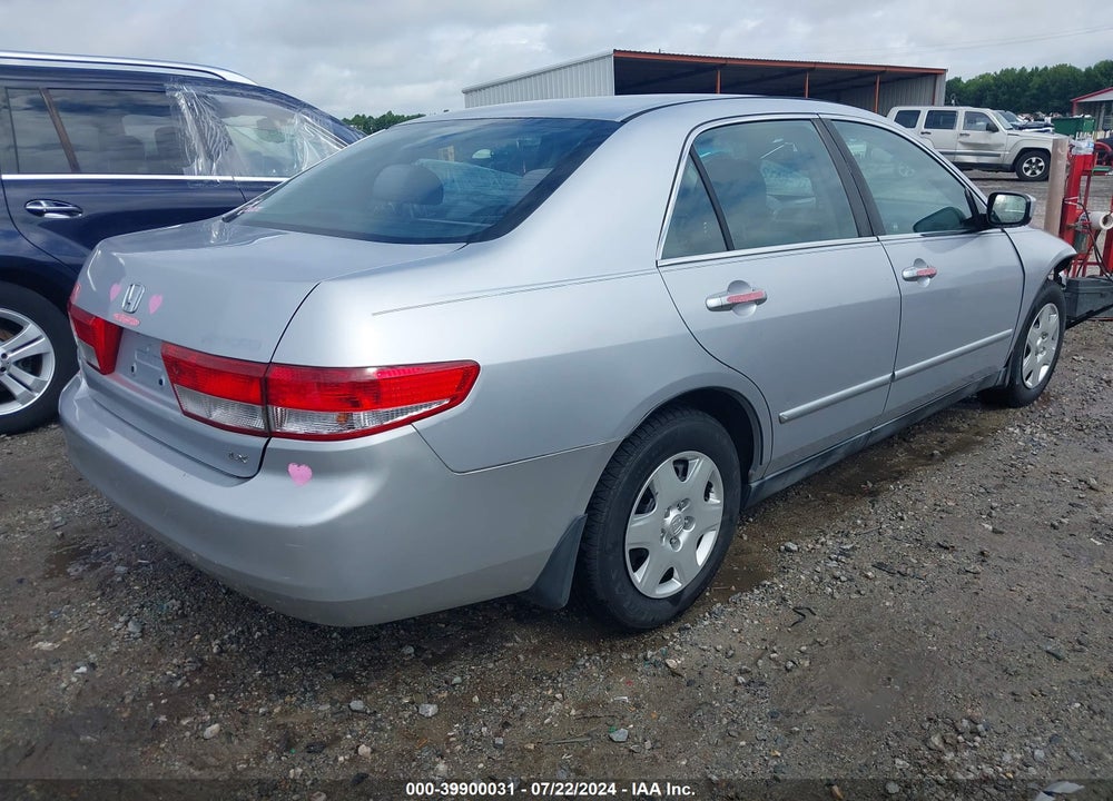 2003 HONDA ACCORD 2.4 LX VIN: 1HGCM563X3A142646