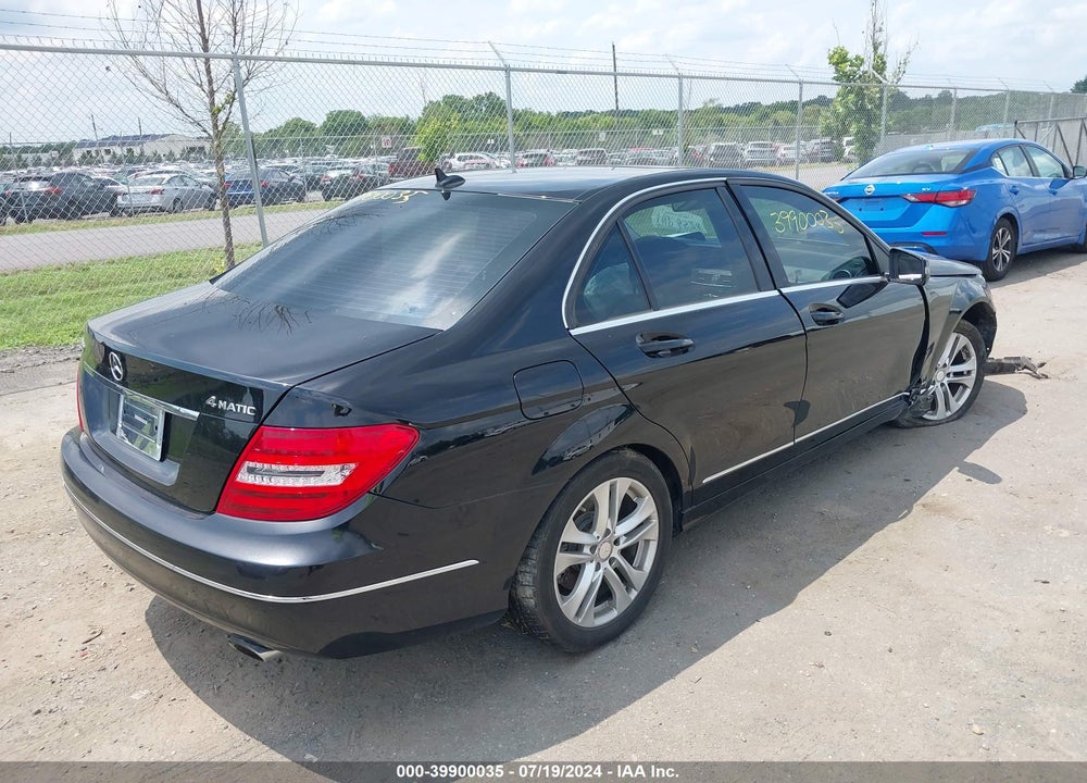 2014 MERCEDES-BENZ C 300 LUXURY 4MATIC/SPORT 4MATIC VIN: WDDGF8AB0EA957036