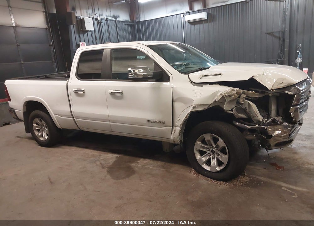 2020 RAM 1500 LAIE QUAD CAB 4X4 6'4 BOX VIN: 1C6SRFDT8LN303838