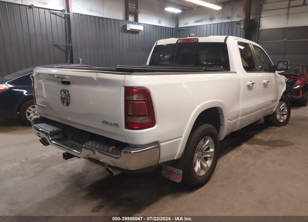 2020 RAM 1500 LAIE QUAD CAB 4X4 6'4 BOX VIN: 1C6SRFDT8LN303838
