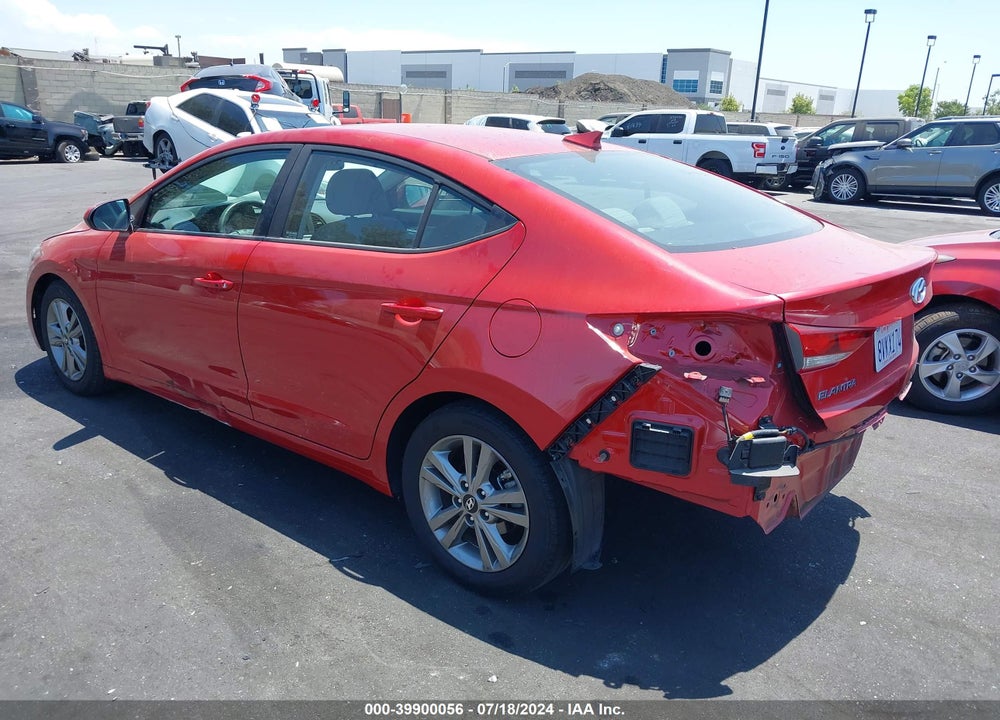 2018 HYUNDAI ELANTRA VALUE EDITION VIN: 5NPD84LF6JH321109