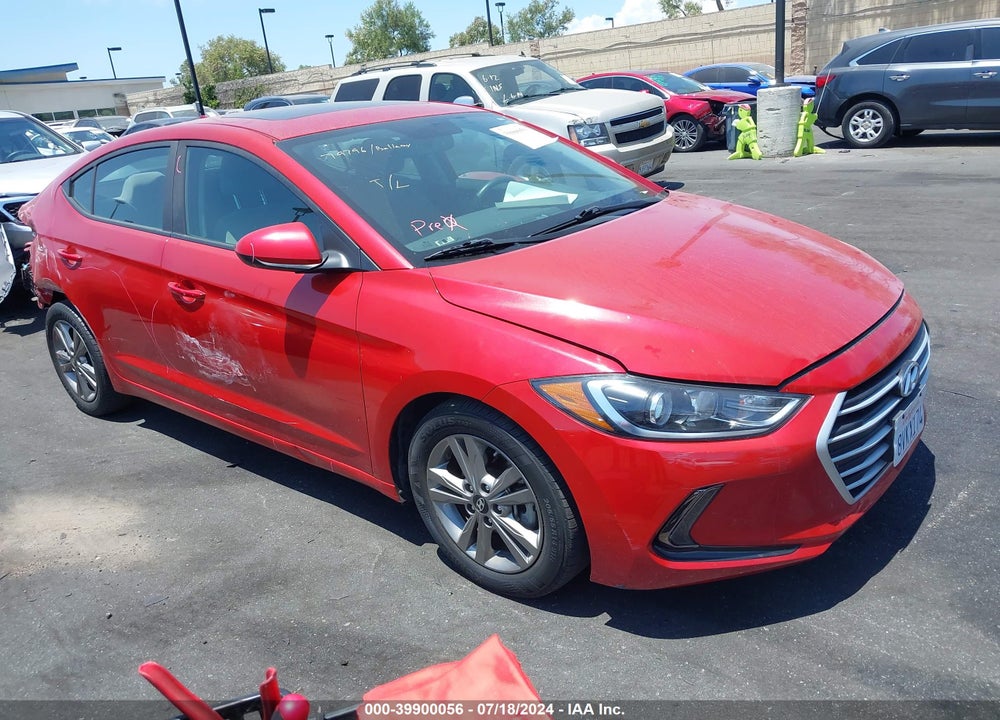 2018 HYUNDAI ELANTRA VALUE EDITION VIN: 5NPD84LF6JH321109