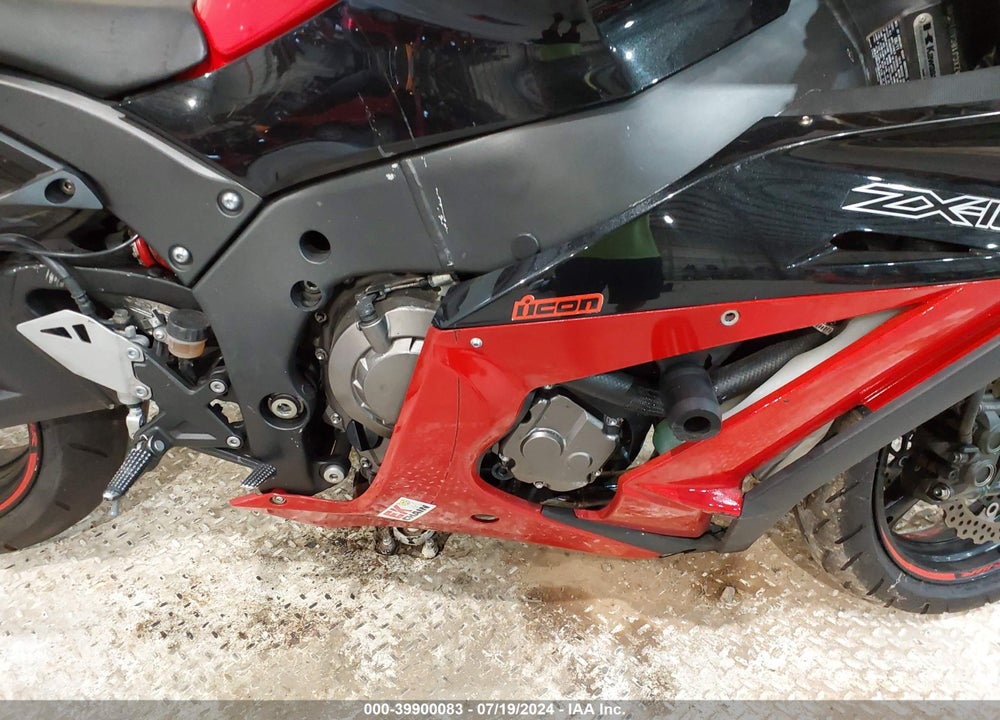 2012 KAWASAKI ZX1000 J VIN: JKAZXCJ18CA010585
