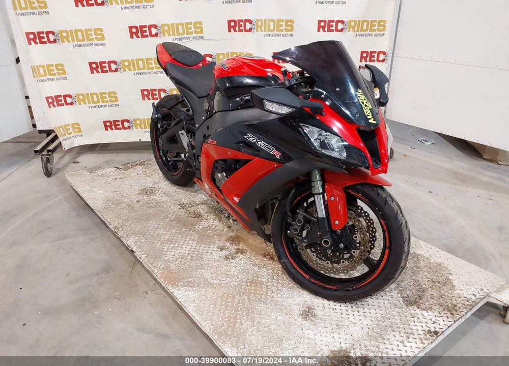 2012 KAWASAKI ZX1000 J VIN: JKAZXCJ18CA010585