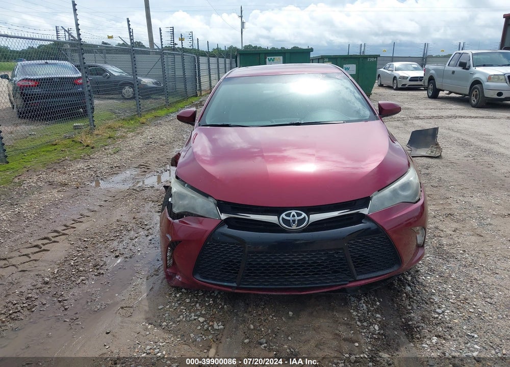 2016 TOYOTA CAMRY SE VIN: 4T1BF1FK8GU520340