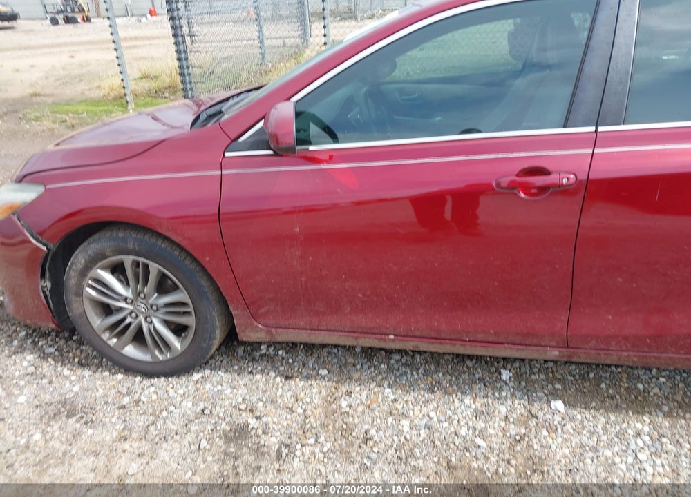 2016 TOYOTA CAMRY SE VIN: 4T1BF1FK8GU520340