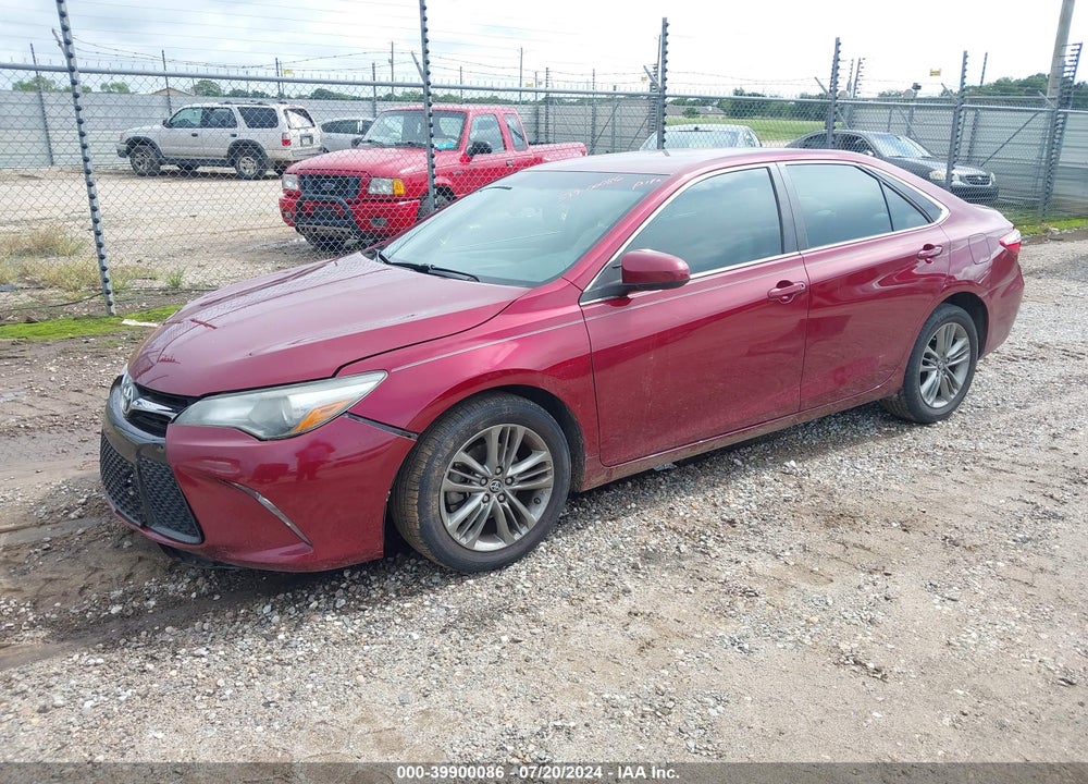 2016 TOYOTA CAMRY SE VIN: 4T1BF1FK8GU520340