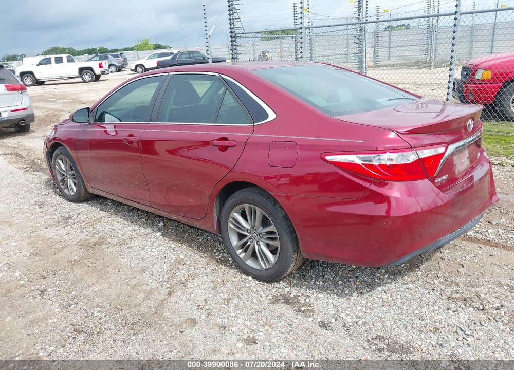 2016 TOYOTA CAMRY SE VIN: 4T1BF1FK8GU520340