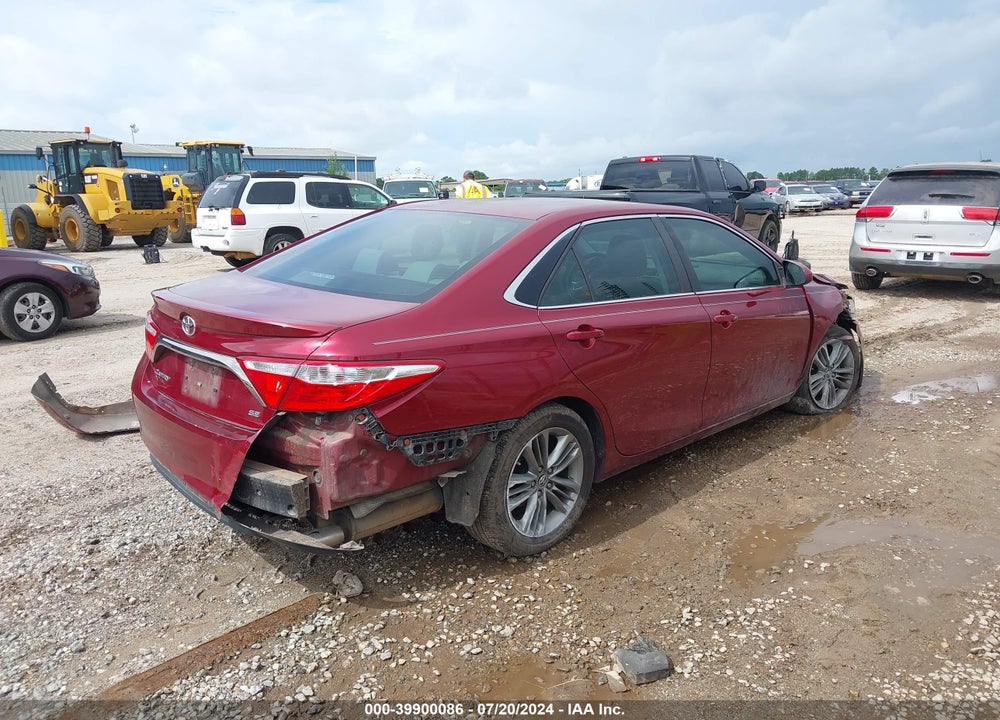 2016 TOYOTA CAMRY SE VIN: 4T1BF1FK8GU520340
