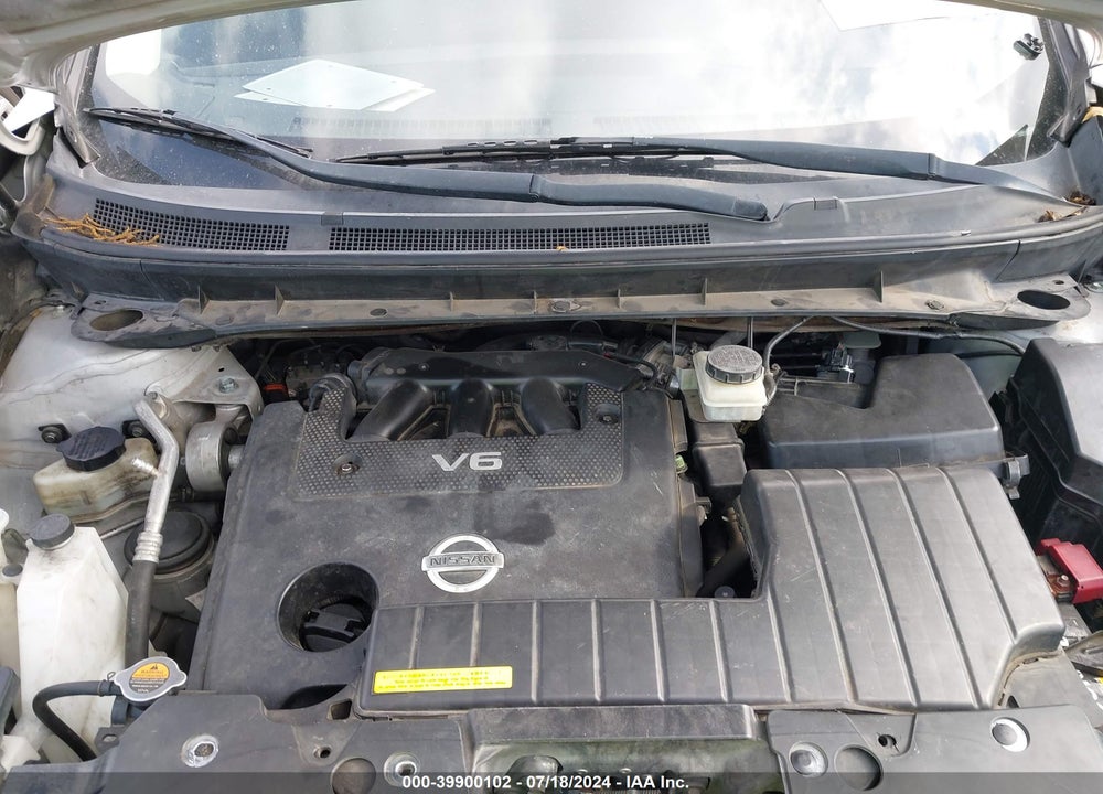 2011 NISSAN MURANO S VIN: JN8AZ1MU5BW053505