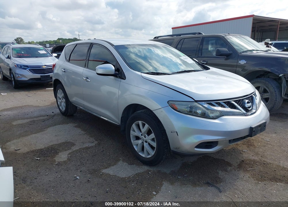 2011 NISSAN MURANO S VIN: JN8AZ1MU5BW053505