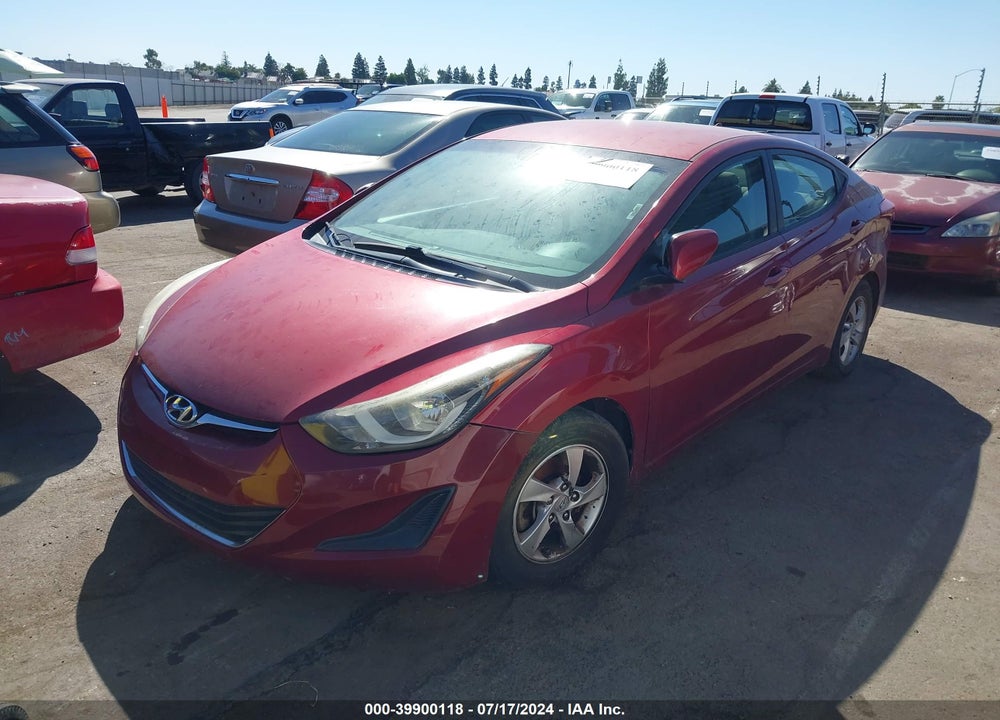 2015 HYUNDAI ELANTRA SE VIN: 5NPDH4AE9FH645379