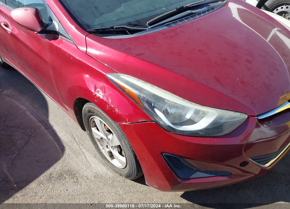 2015 HYUNDAI ELANTRA SE VIN: 5NPDH4AE9FH645379